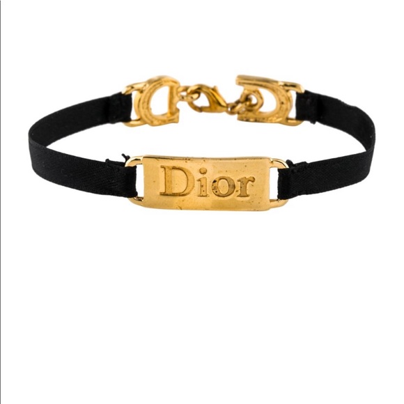 Dior Jewelry - Christian Dior Ribbon ID logo bracelet